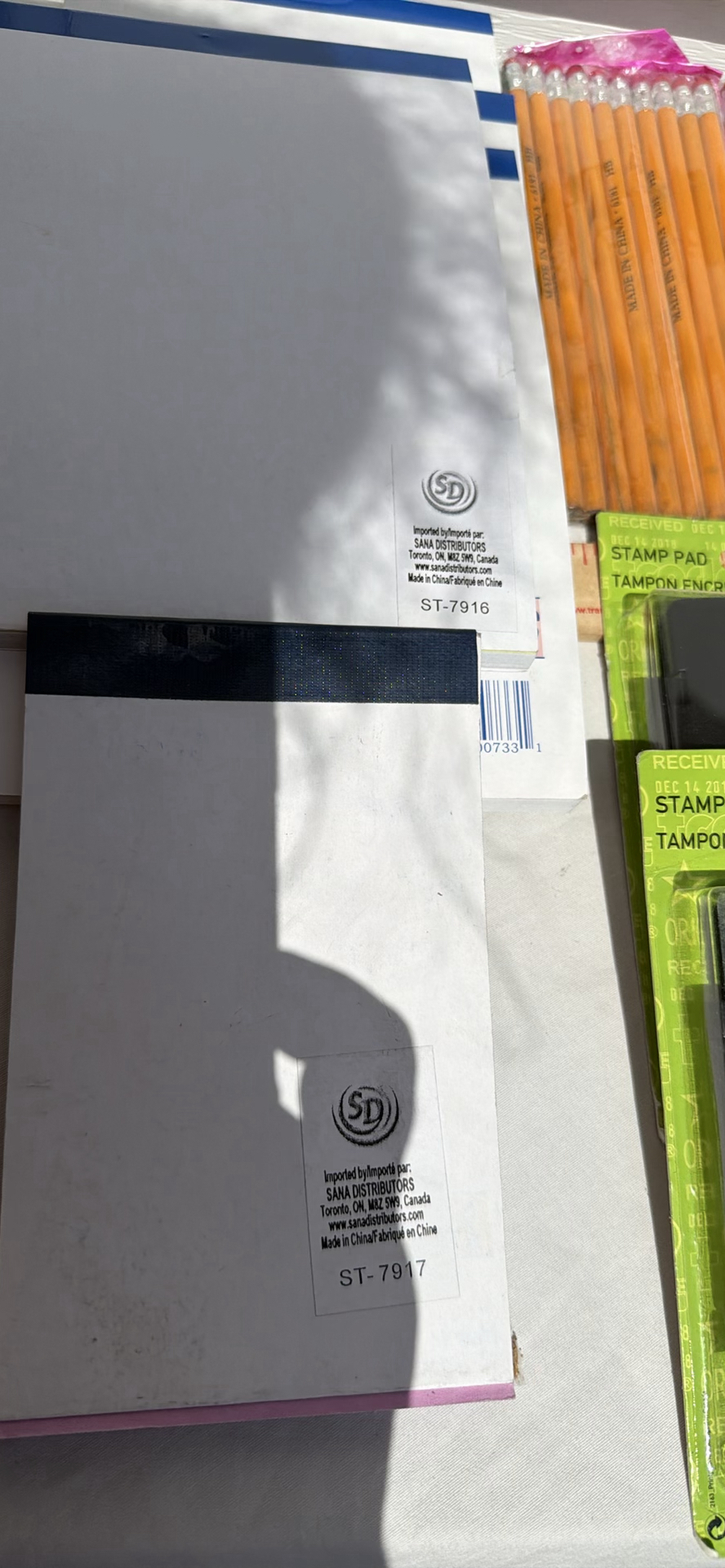 Office Forms, Pencils, Stamp Pads, and Erasers - image 4 of 12