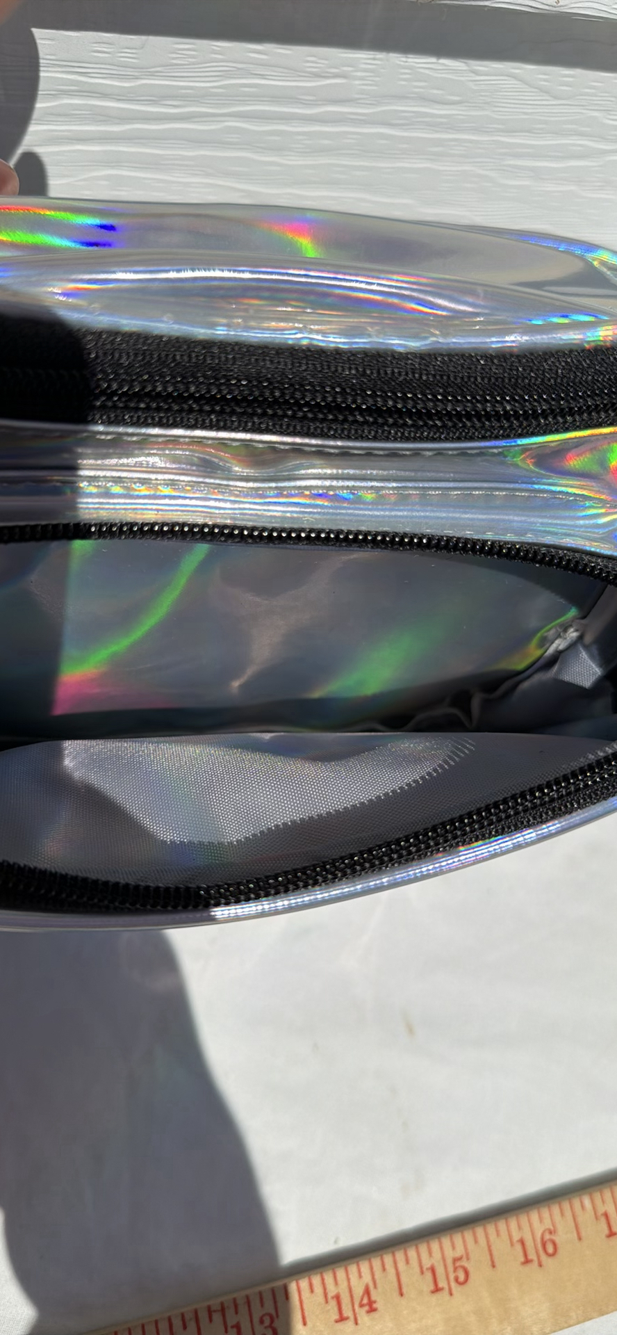 Holographic Waist Bag with Adjustable Strap - image 7 of 7