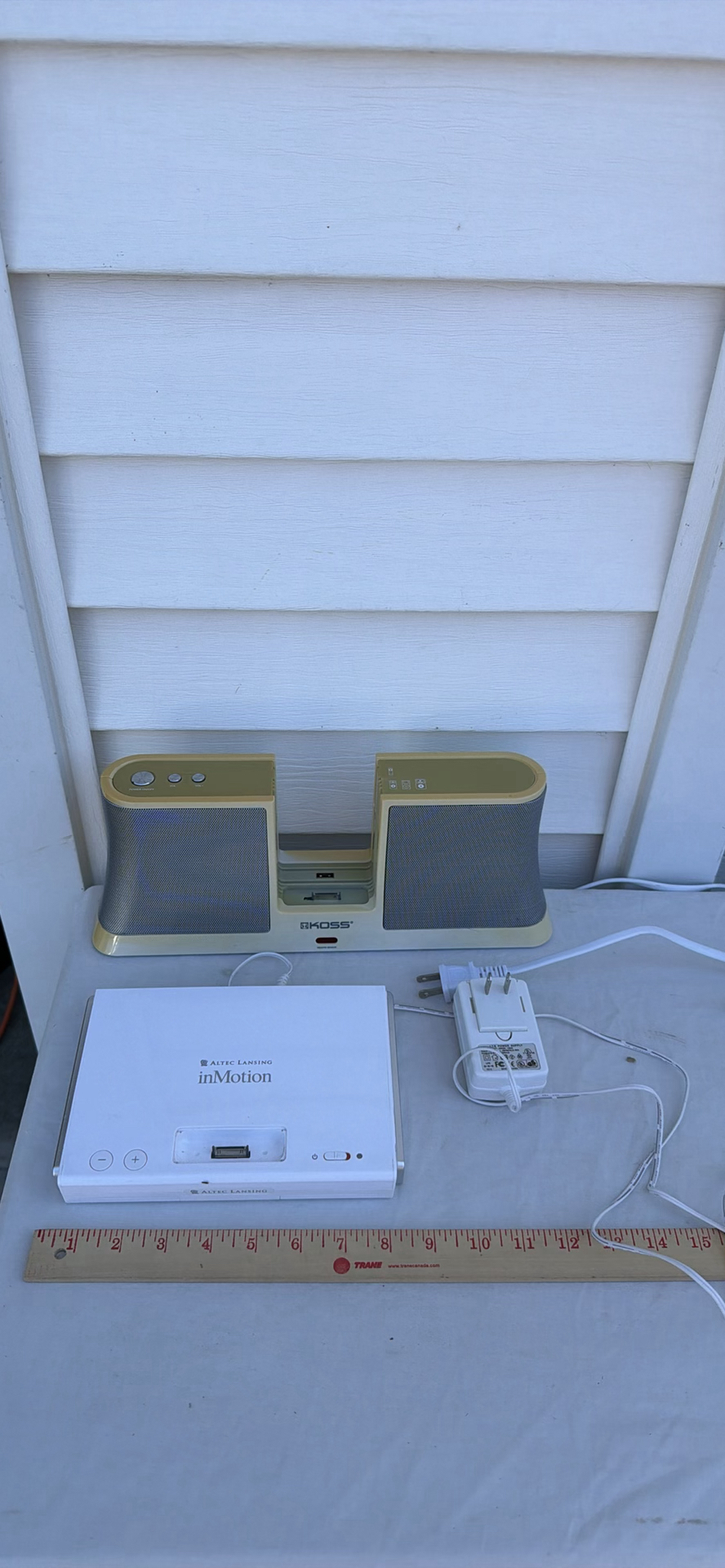 Koss iPod Dock Speaker System and Altec Lansing inMotion Speaker Dock - image 1 of 12