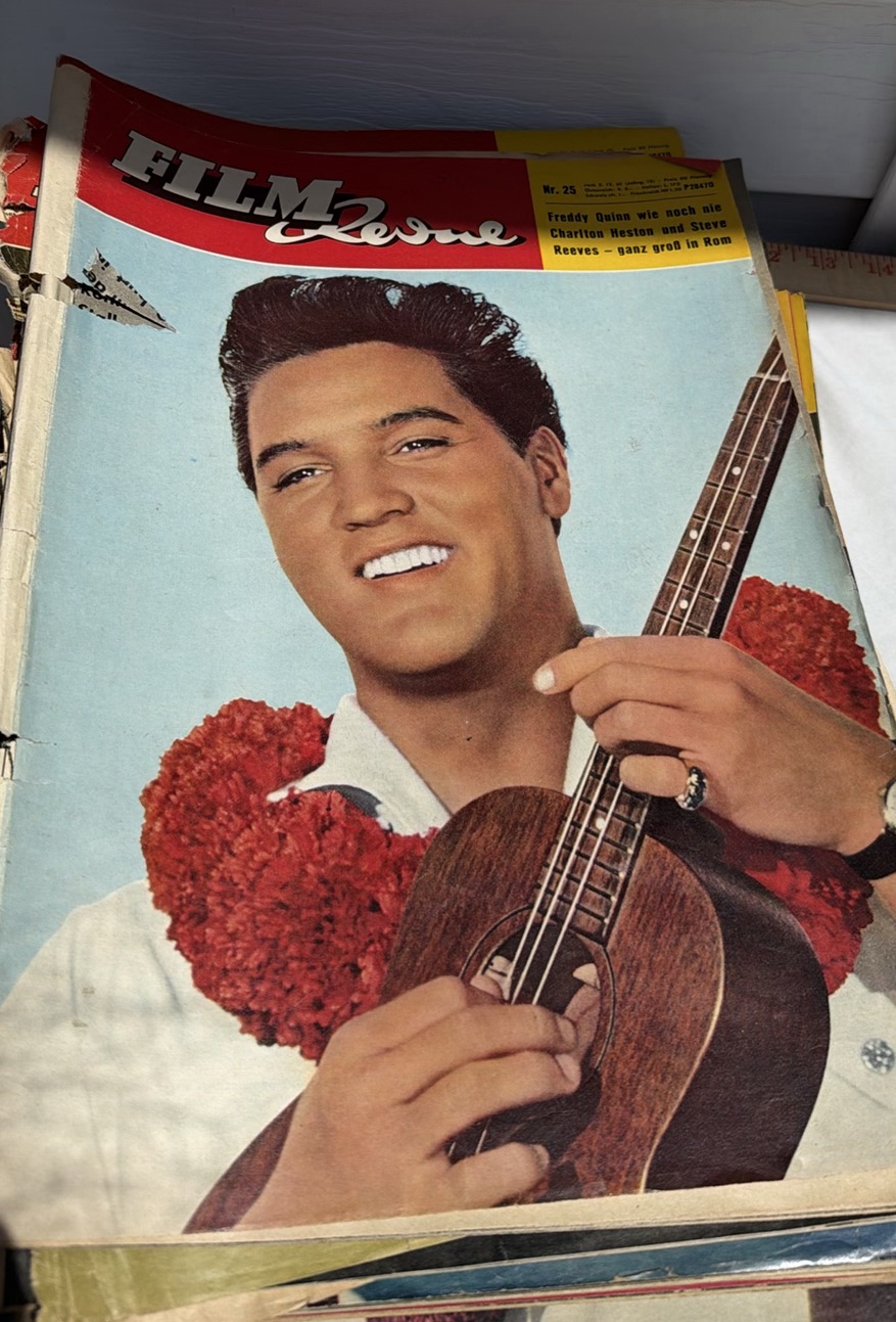 Vintage 1961 Film Revue German Magazines - Lot Of 25 - image 1 of 16