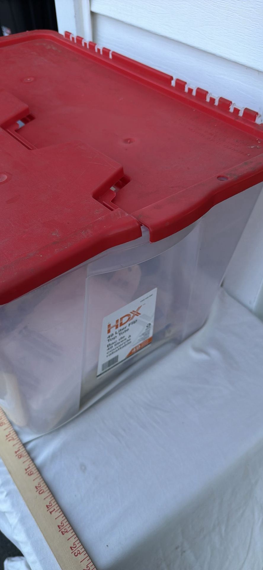 Plastic Storage Tote with Vintage Medical Tins and Rubber Ice Cap - image 6 of 17