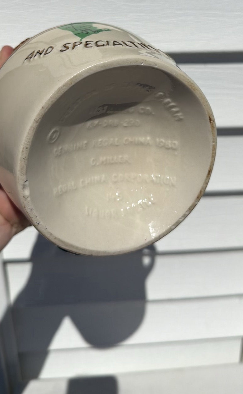 Vintage 1980 Jim Beam The Beam Pot Decanter - image 5 of 7