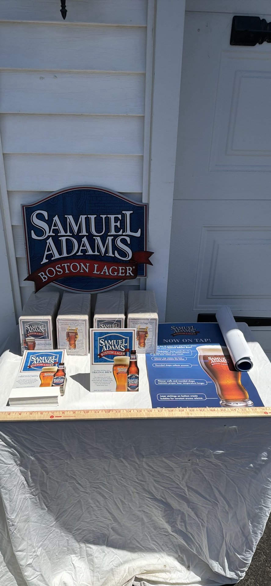 Samuel Adams Boston Lager Promotional Display Items - image 1 of 7
