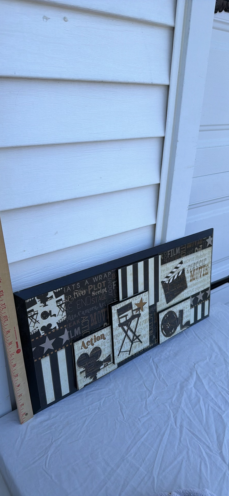 Kirkland’s Cinema-Themed Framed Wall Art - image 1 of 4