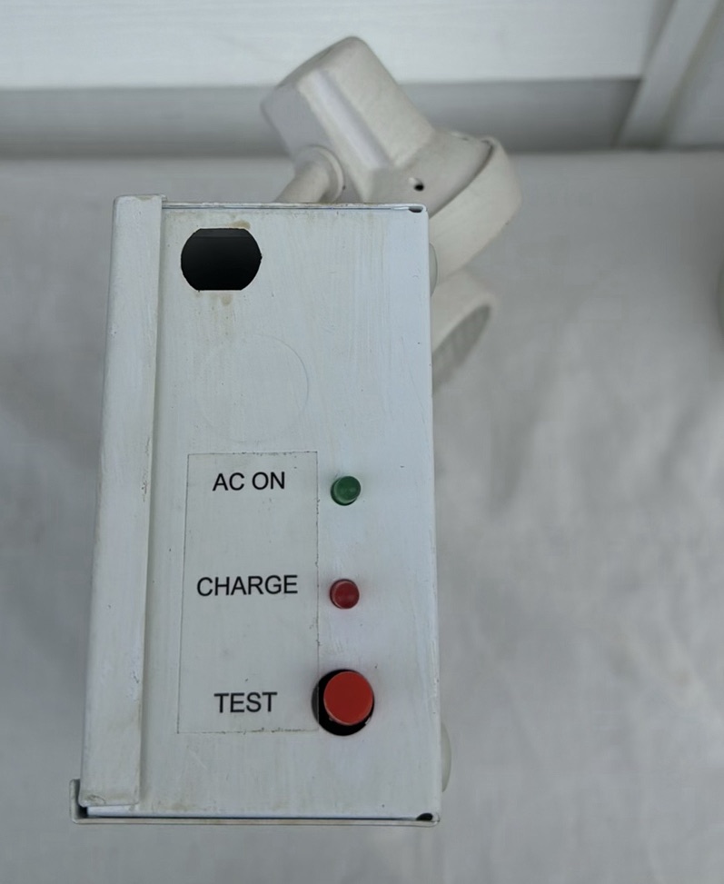 Beghelli Illuminated EXIT Sign with Emergency Light Heads - image 8 of 12