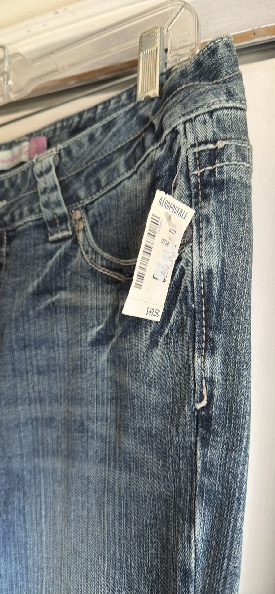 Aeropostale Blue Denim Jeans Size 13/14 R - image 3 of 4