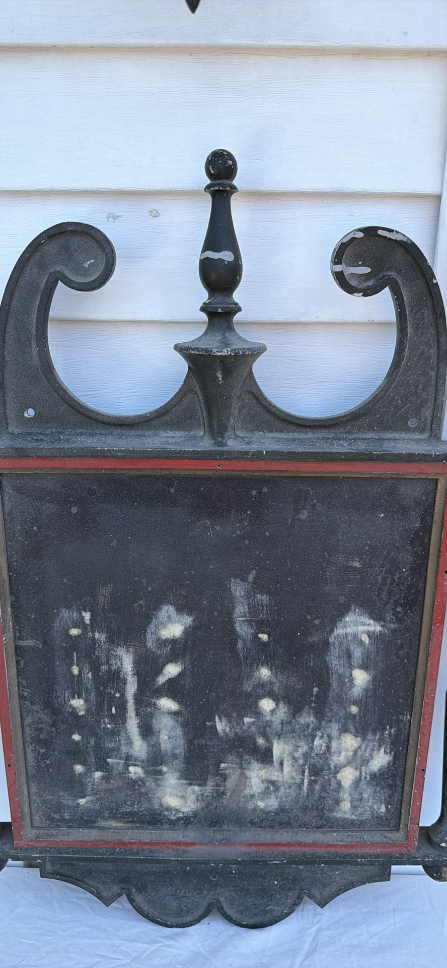 Heavy Antique Ornate Wall-Mounted Framed Panel - image 3 of 6