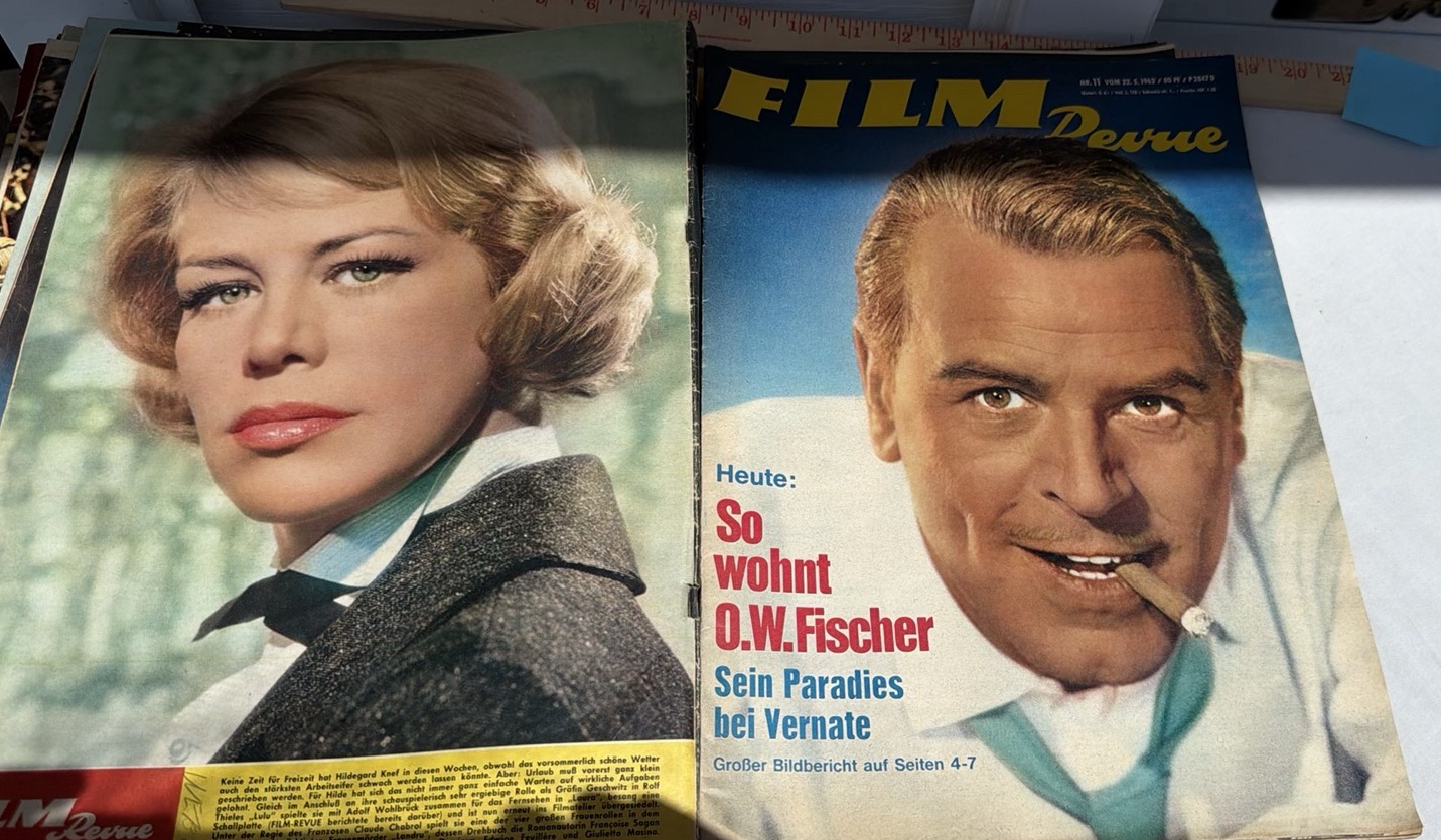 Vintage 1962 FILM Revue German Magazines - Lot Of 18 - image 5 of 12