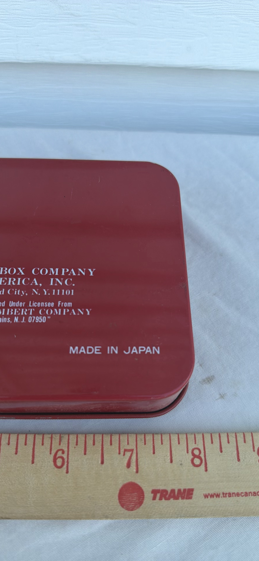 Dentyne 8 Sticks Gum Metal Tin - Made In Japan - image 3 of 6