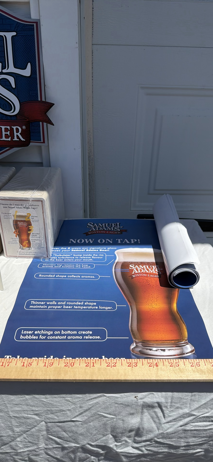 Samuel Adams Boston Lager Promotional Display Items - image 4 of 7