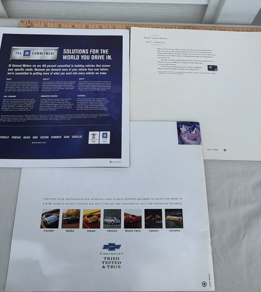 Chevrolet Vehicle Brochures Collection - image 3 of 4