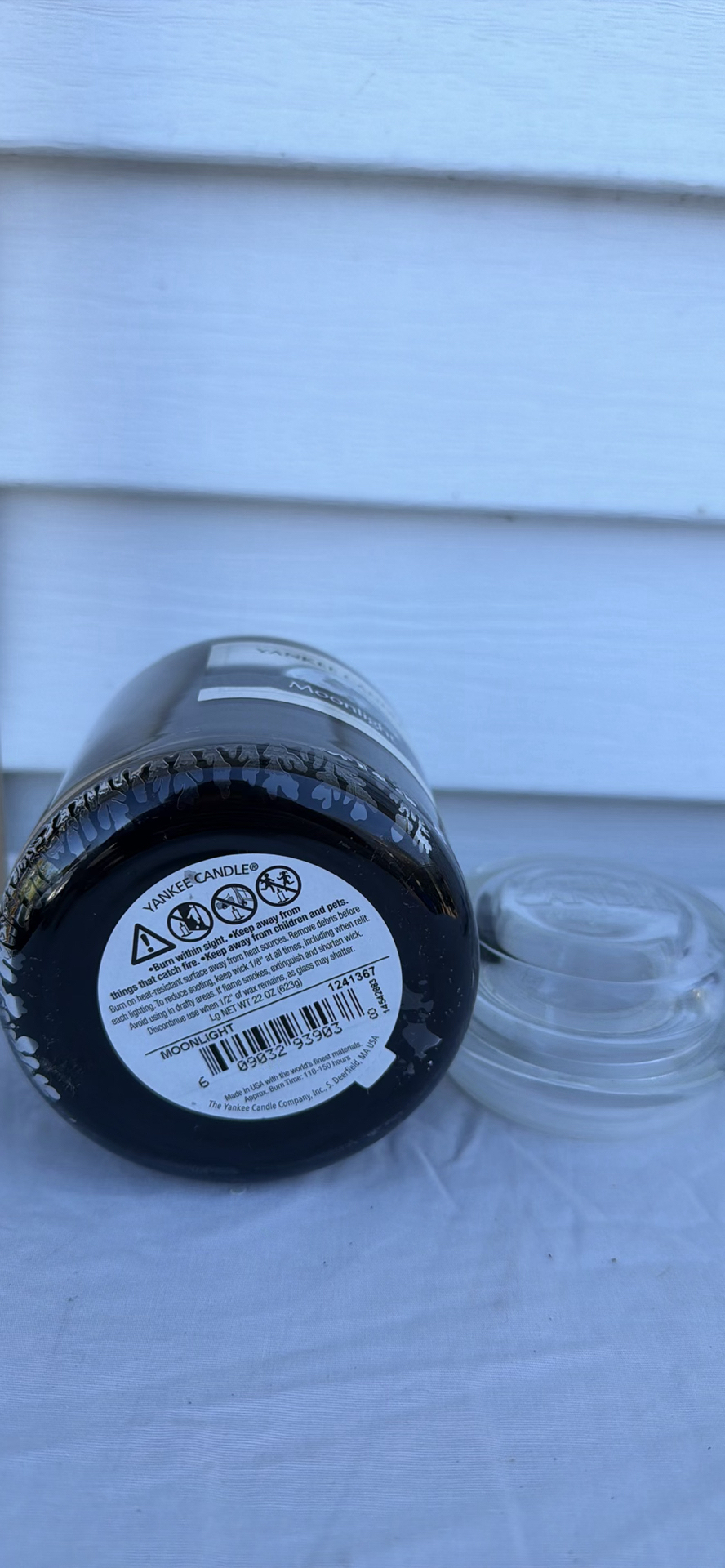 Yankee Candle Moonlight Jar Candle with Glass Lid - image 4 of 4