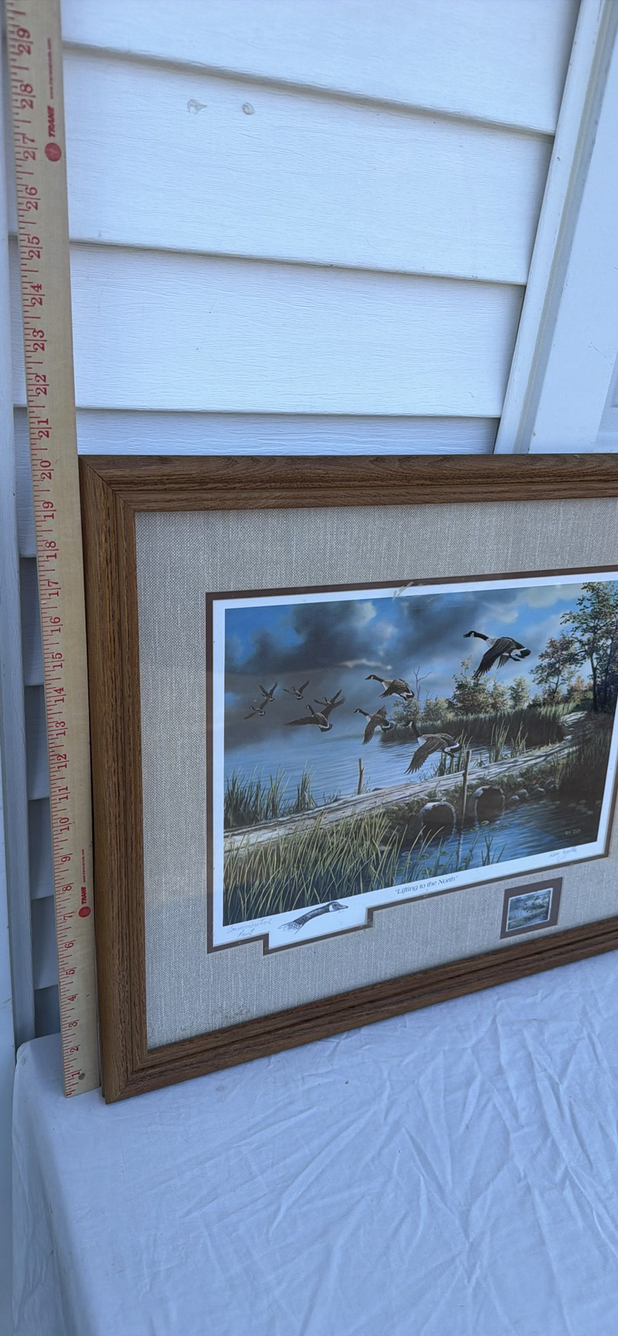 Framed 'Lifting to the North' Art Print with Commemorative Stamp - image 6 of 10