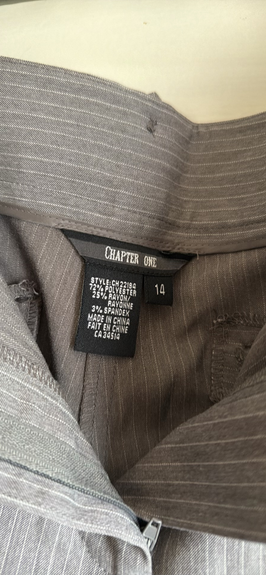 Mario Serrani and Chapter One Women's Dress Pants Size 14 - image 6 of 13