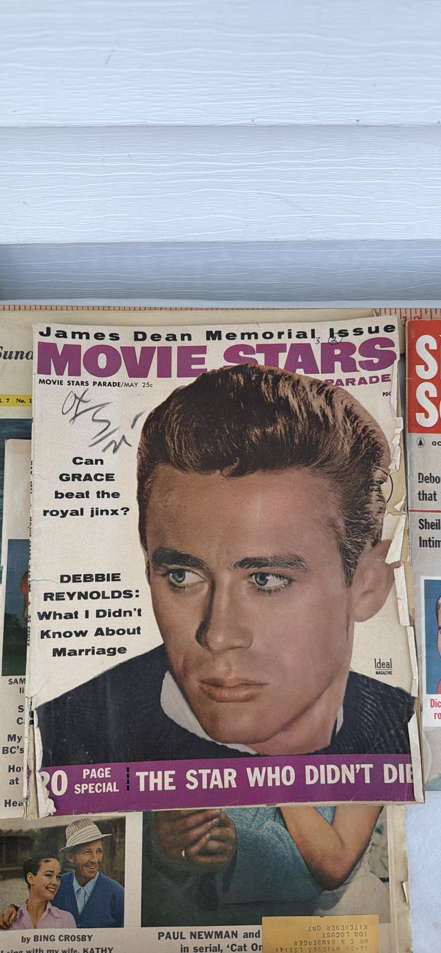 Assorted Vintage Magazines Including Movie Stars Parade, Liberty (1958), Silver Screen, and The Sunday Telegram (1957)Weekend Magazine - image 2 of 22