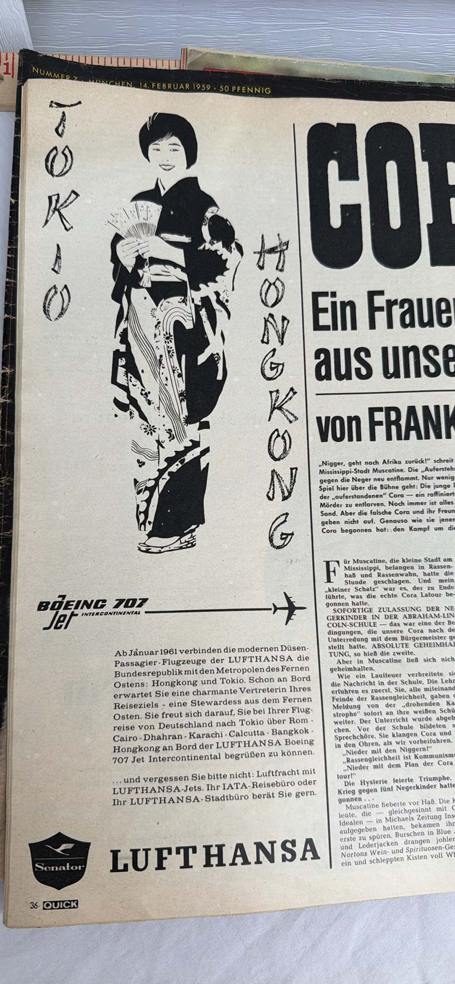 Vintage German Illustrated Magazines 1956-1961 - Lot Of 6 - image 13 of 18