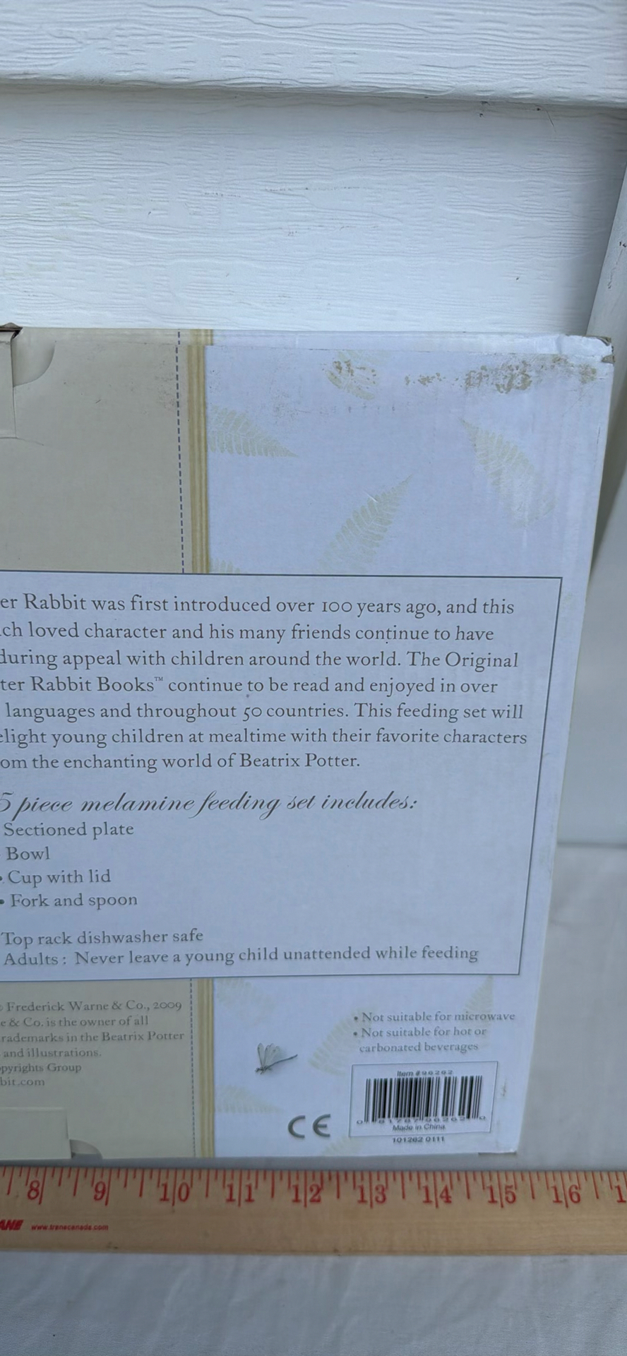 Peter Rabbit 5-Piece Children's Feeding Set by Kids Preferred - image 6 of 7