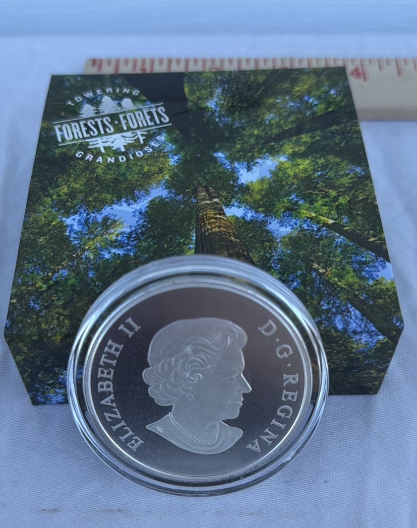 Royal Canadian Mint $200 Silver Coin in Presentation Box 2014 - image 3 of 15