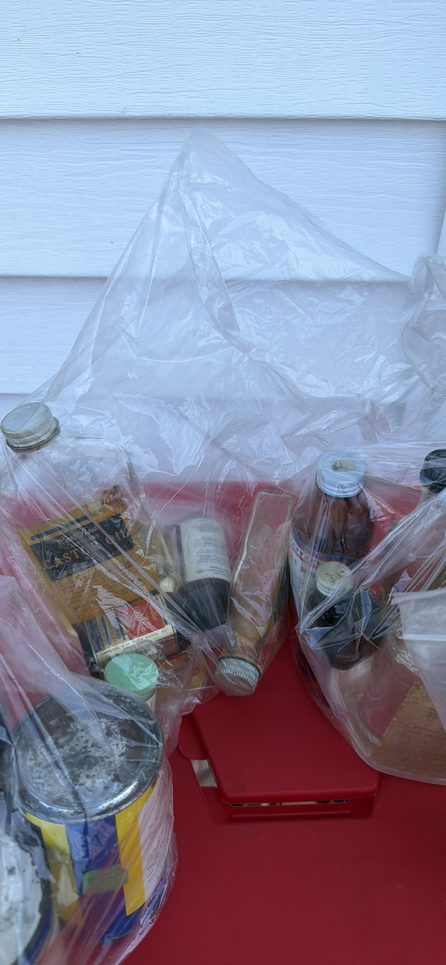 Plastic Storage Tote with Vintage Medical Tins and Rubber Ice Cap - image 15 of 17