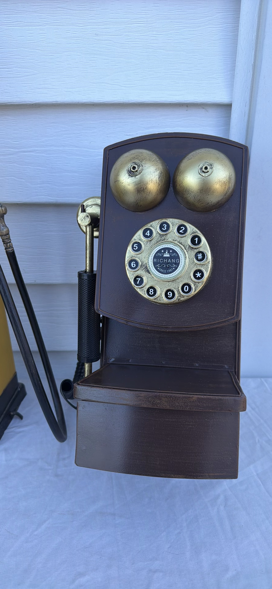 Dino Gasoline Model Pump and Rotary Wall Telephone - image 3 of 7