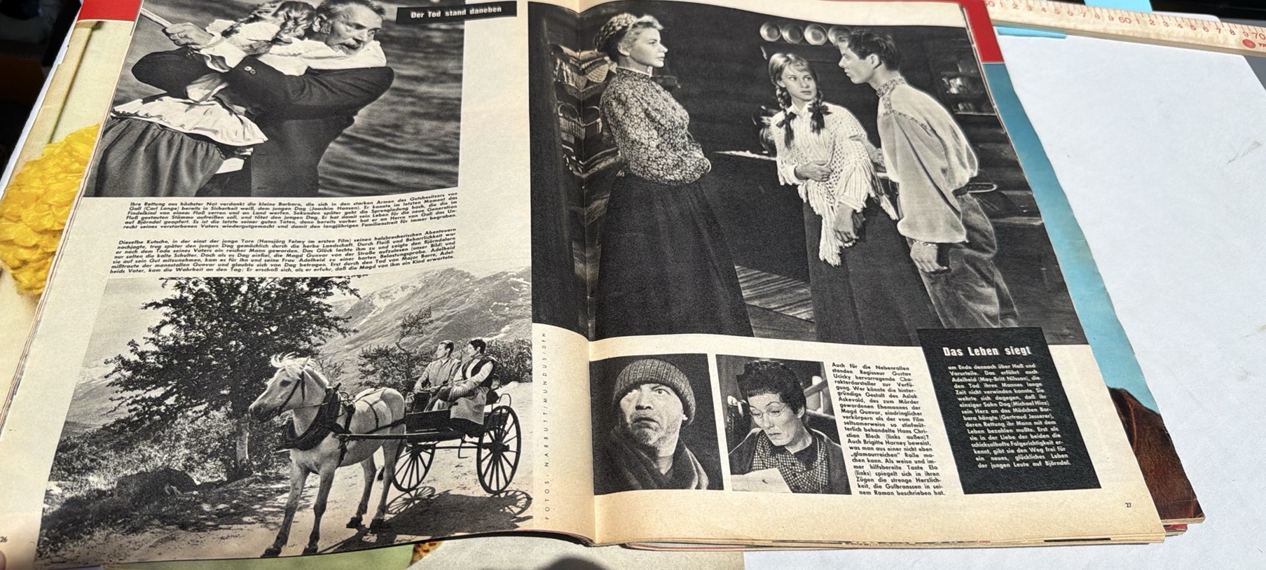 Vintage 1960 FILM Revue German Magazines - Lot Of 7 - image 11 of 17