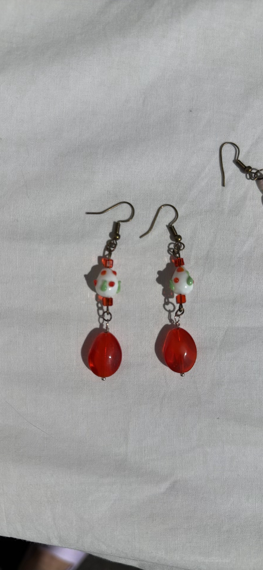 Handmade Costume Jewelry Earrings, 4 Pairs - image 2 of 6