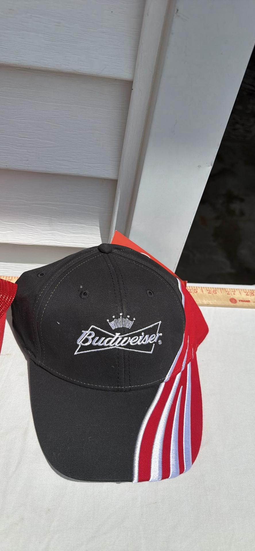 Three Budweiser Branded Baseball Caps - image 4 of 8