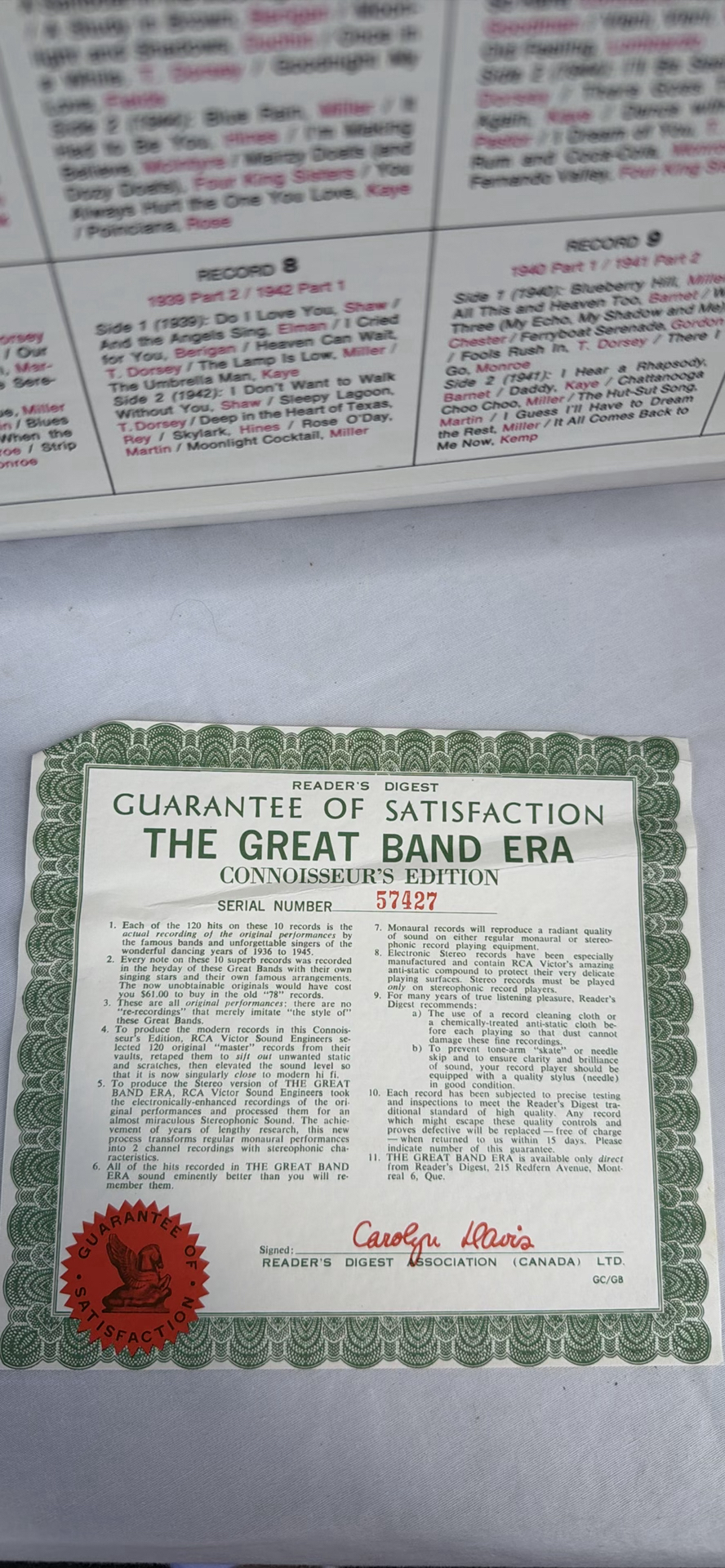 Three Boxed Vinyl Record Sets Including Reader’s Digest Set - image 11 of 20