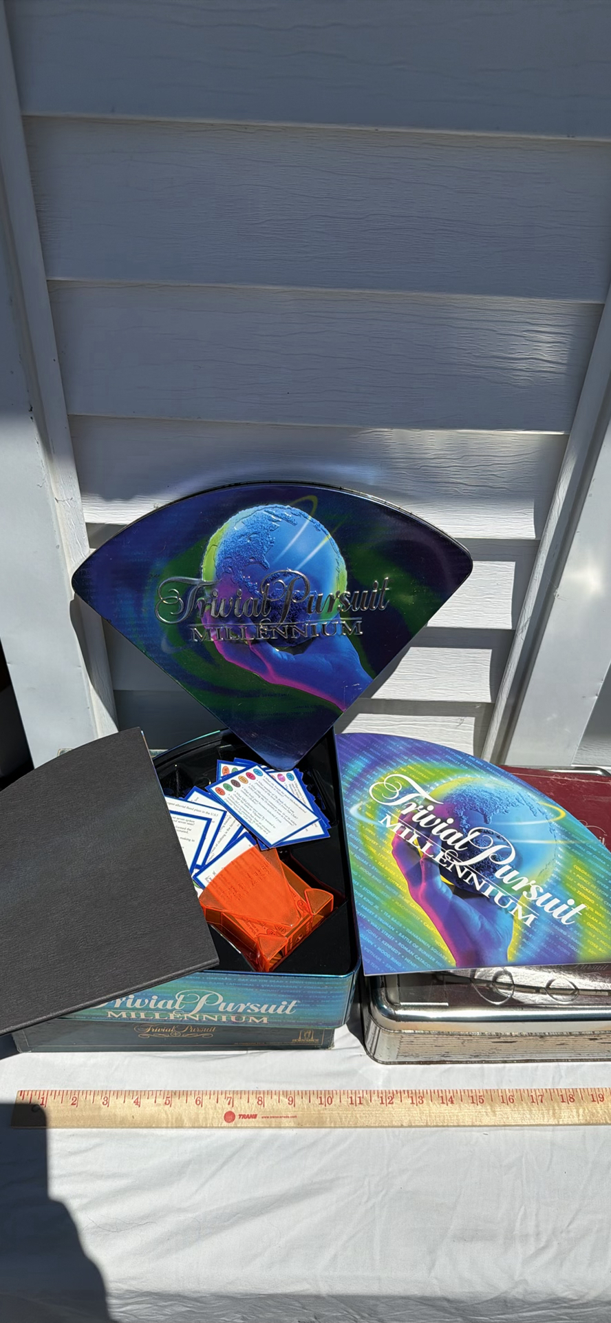 Older Trivial Pursuit Game Editions and Monopoly Tin Game - image 5 of 13