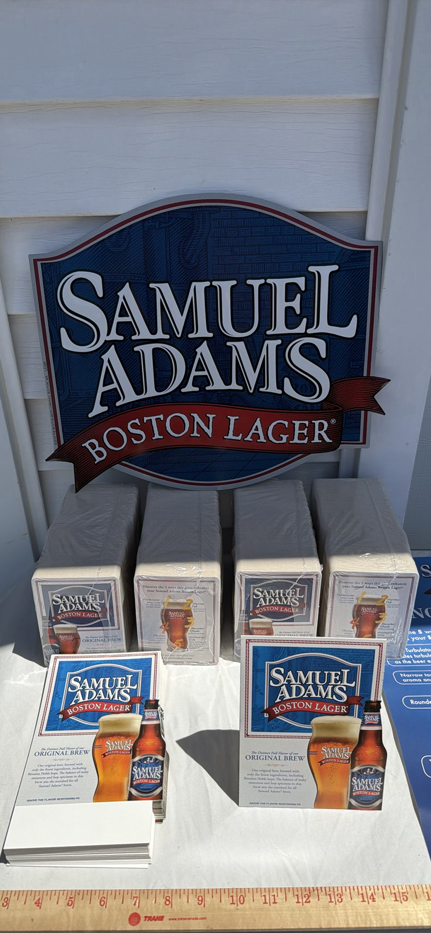 Samuel Adams Boston Lager Promotional Display Items - image 2 of 7