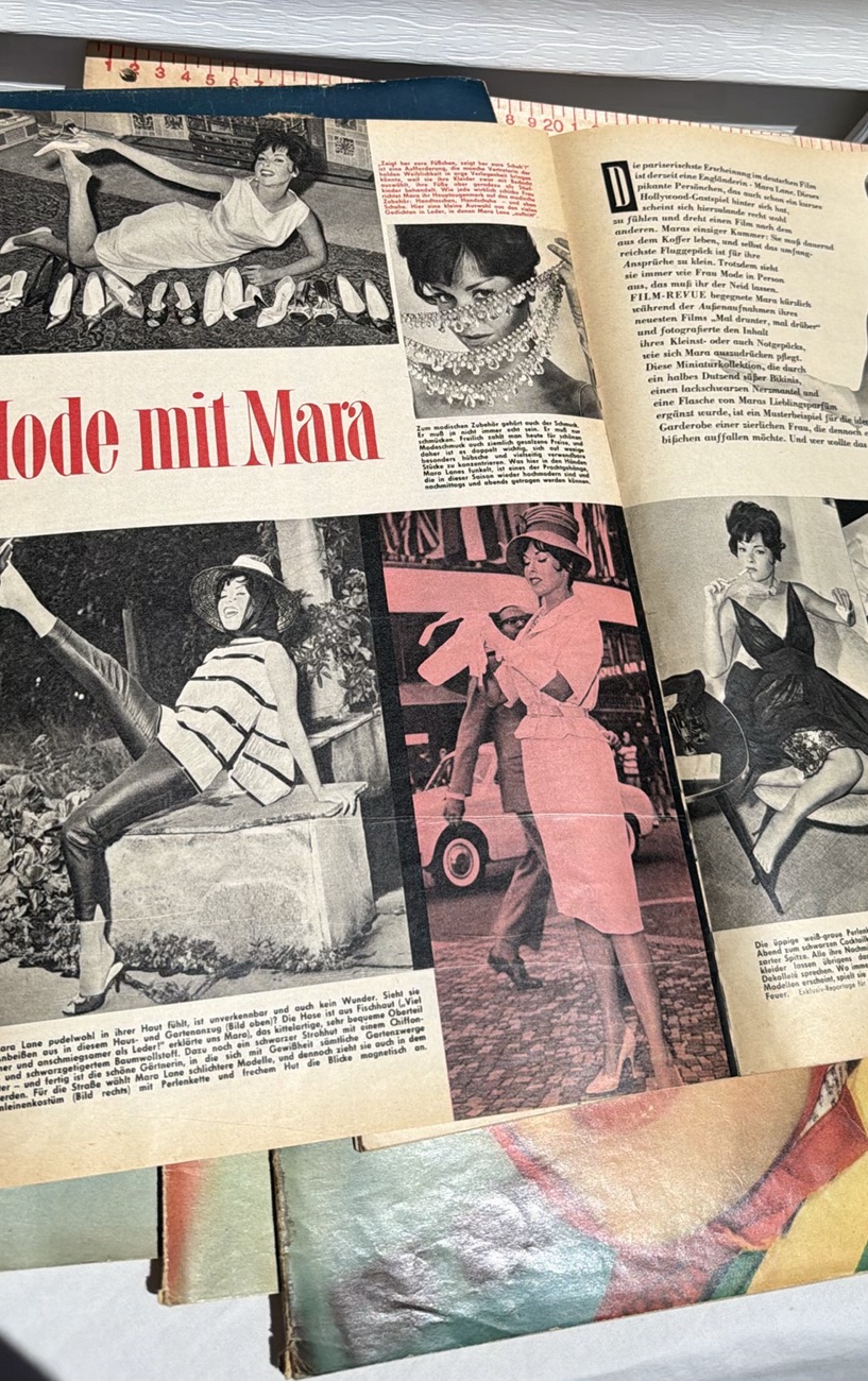 Vintage 1960 FILM Revue German Magazines - Lot Of 7 - image 4 of 17