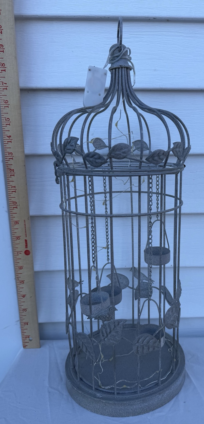 Bombay Metal Decorative Birdcage Lantern - image 1 of 7
