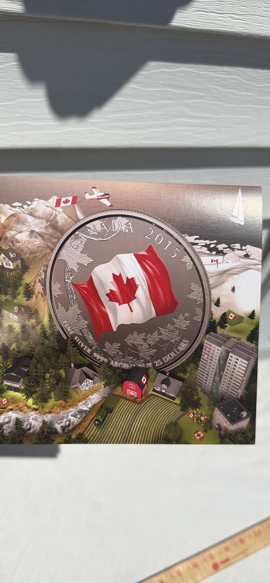 Royal Canadian Mint 2015 Canada $25 Fine Silver Coin with Presentation Folder - image 9 of 10