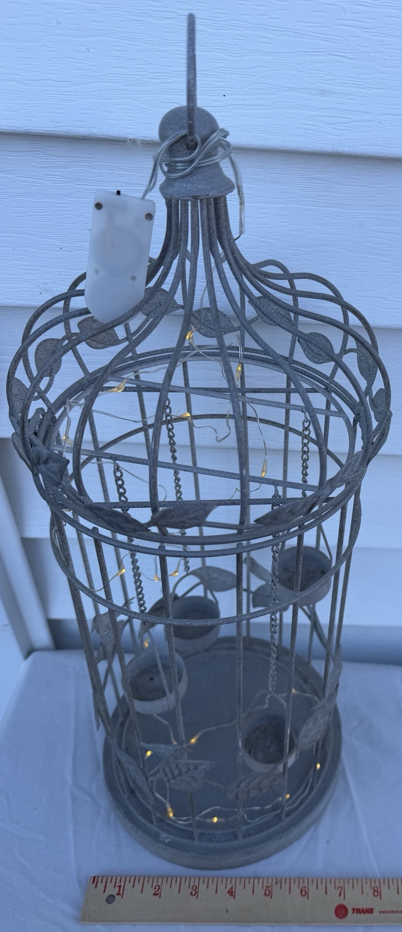 Bombay Metal Decorative Birdcage Lantern - image 3 of 7