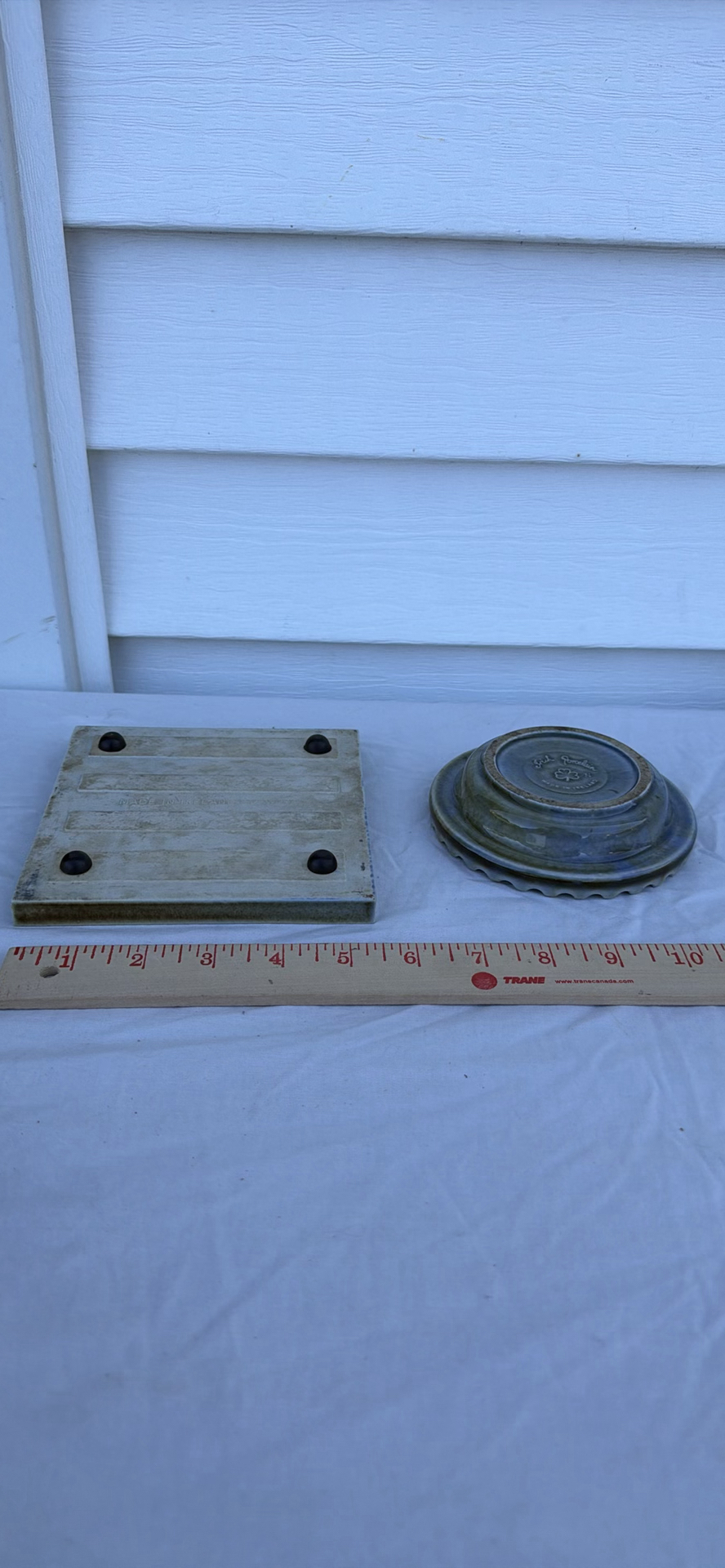 Vintage Wade Decorative Tile Trivet and Irish Porcelain Ashtray - image 8 of 8