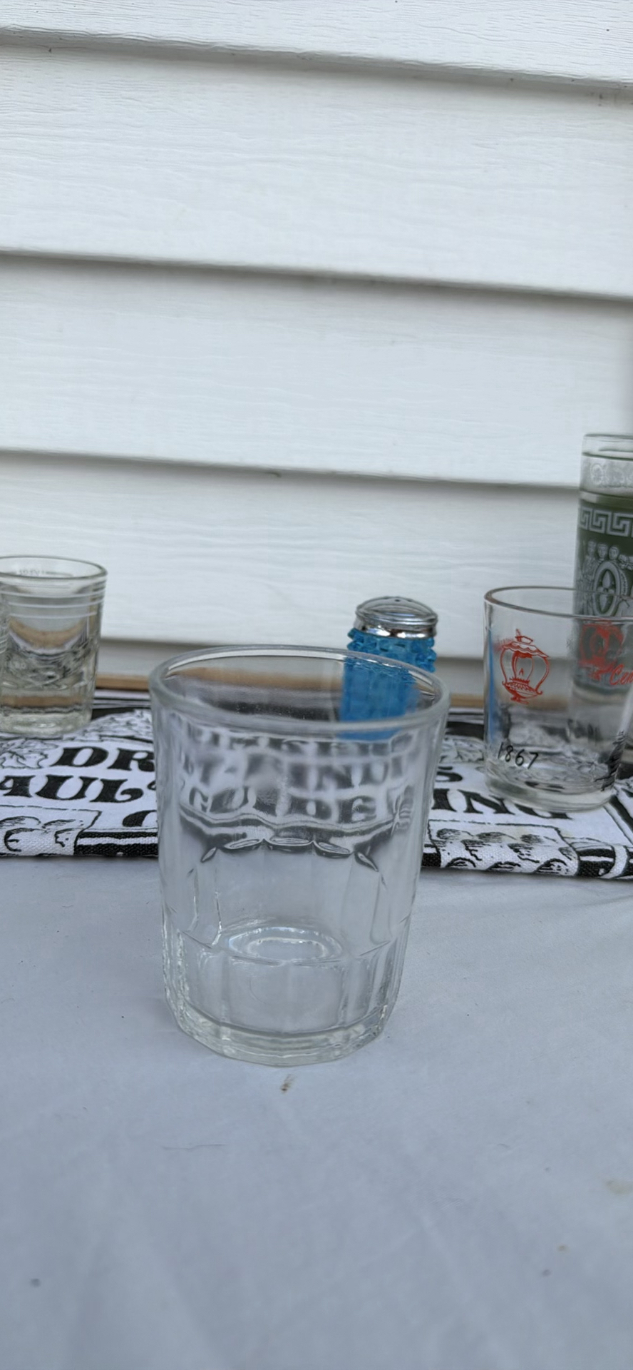 Assorted Drinking Glassware with Bar Towel and Accessories - image 4 of 35
