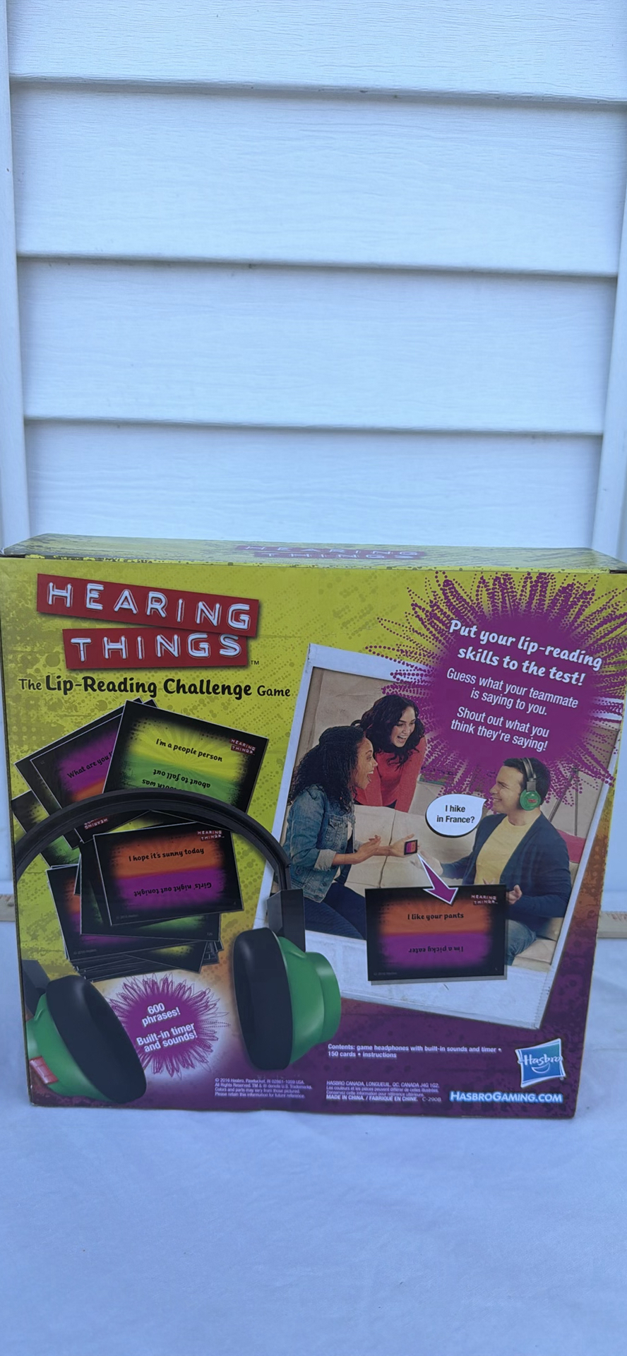 Hasbro Gaming Hearing Things Lip-Reading Challenge Game - image 3 of 5