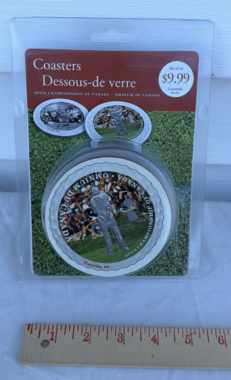 Canada Post Collectable Open GOLF Championship of Canada Coaster Set - image 1 of 3