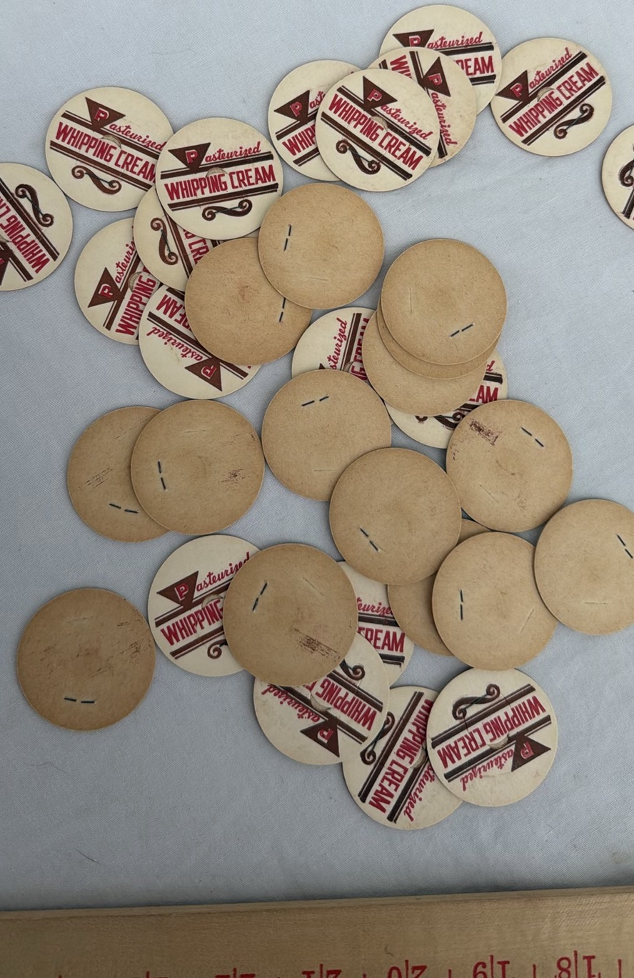 Pasteurized Whipping Cream Cardboard Bottle Caps - image 3 of 5