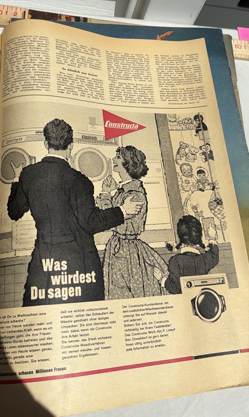Vintage 1959 Film Revue German Magazines - Lot Of 4 - image 9 of 16