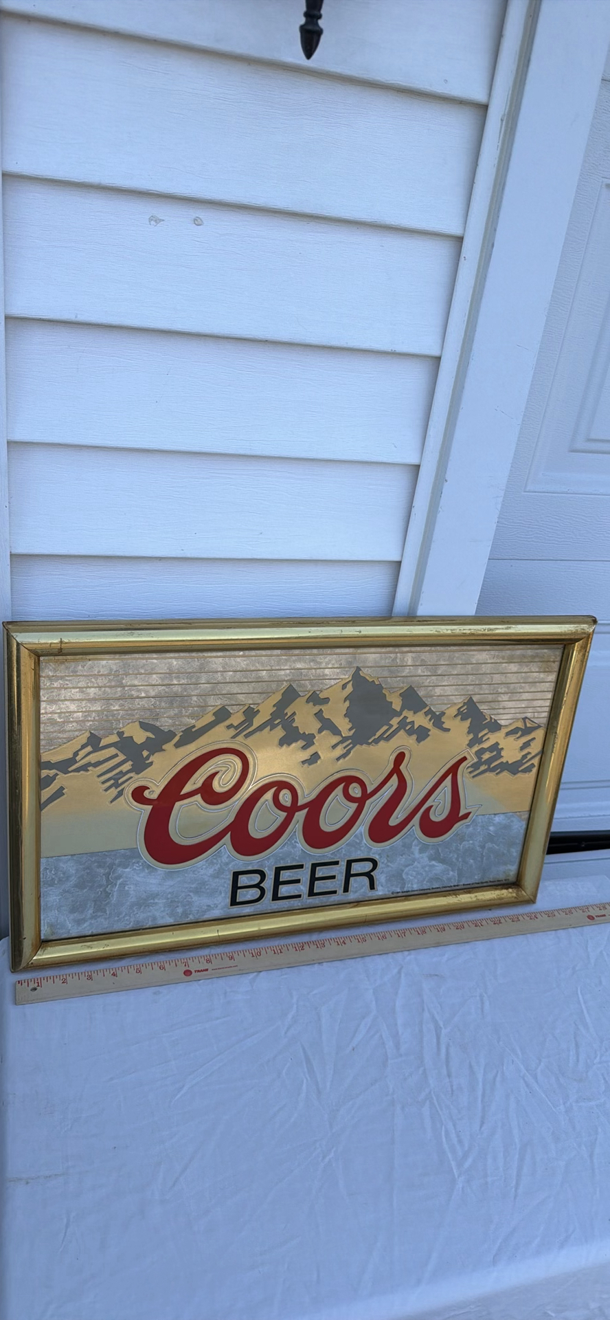 Vintage 1988 Framed Coors Beer Sign - image 2 of 7