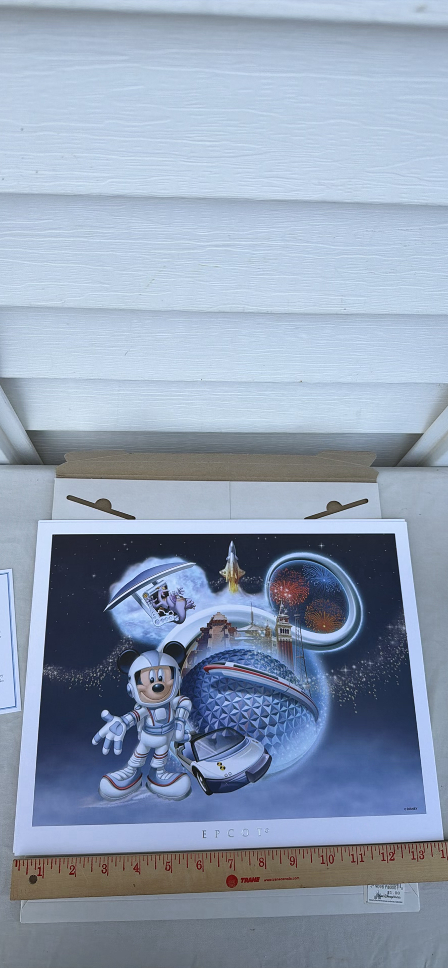 Disney Theme Park Art Prints Set of Four - image 5 of 8