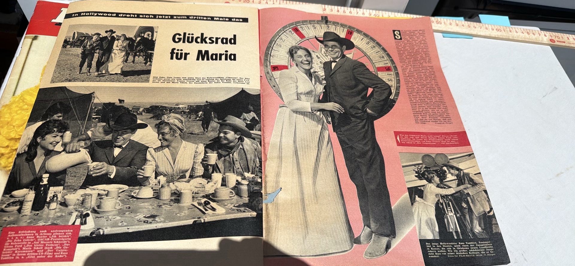 Vintage 1960 FILM Revue German Magazines - Lot Of 7 - image 7 of 17