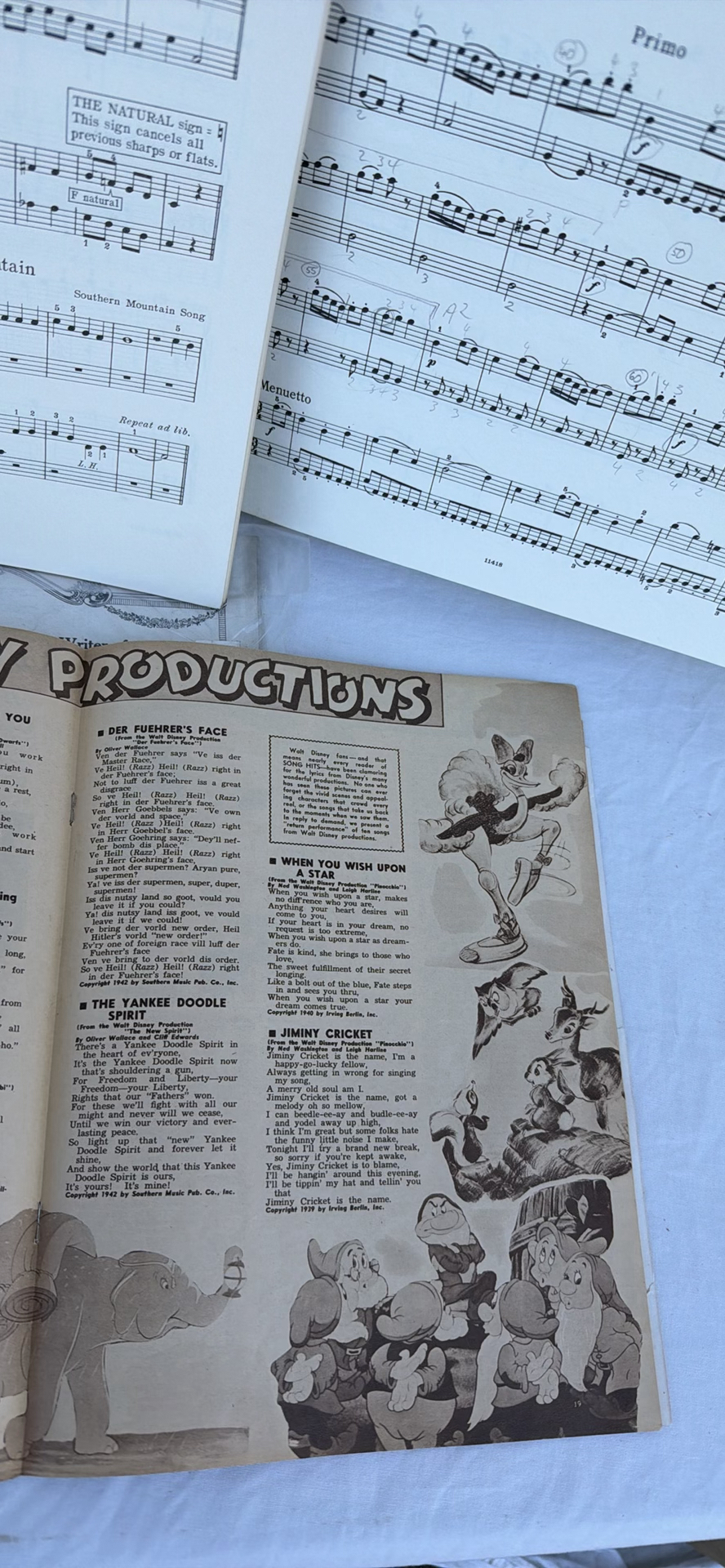Vintage Sheet Music and Music Publications Collection - image 11 of 15