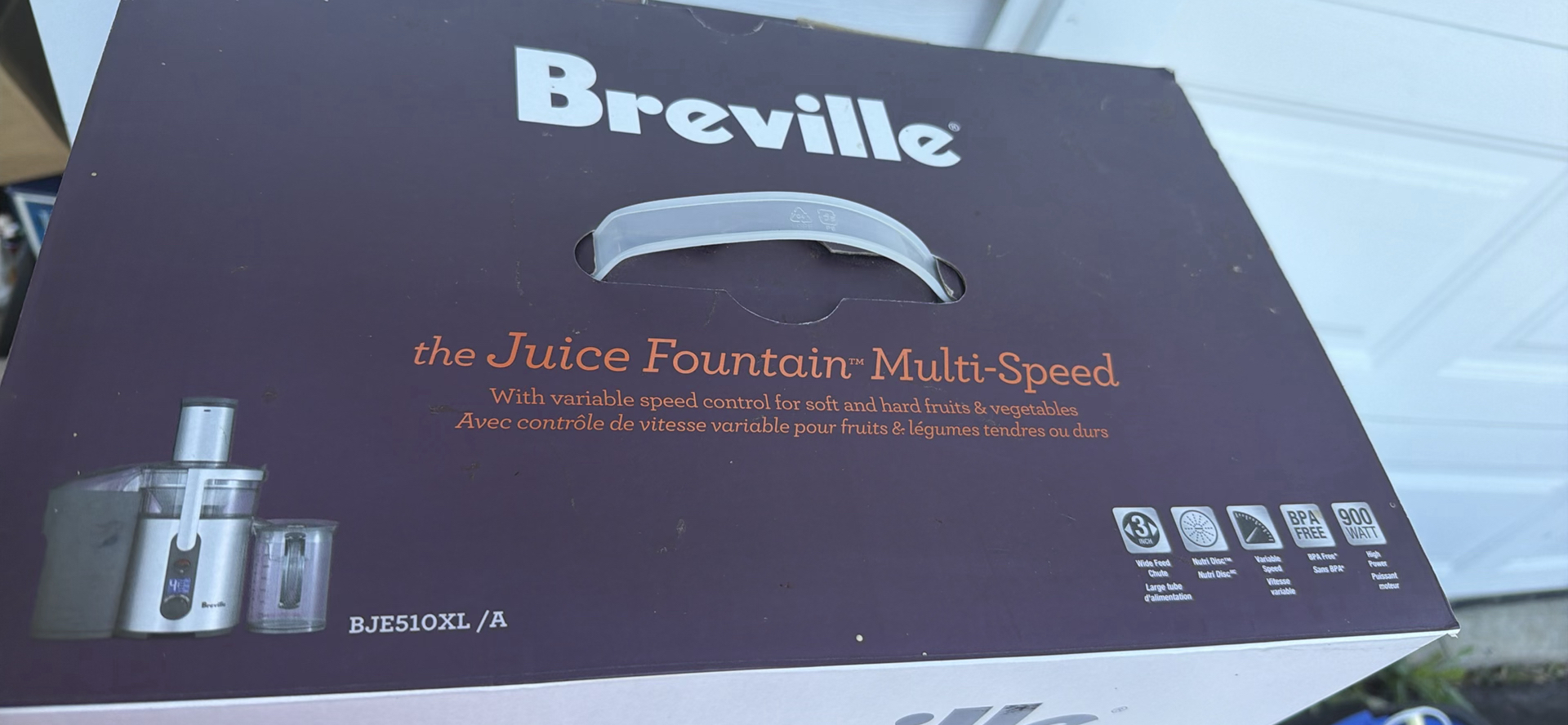 Breville The Juice Fountain Multi-Speed Juicer BJE510XL/A - image 3 of 13