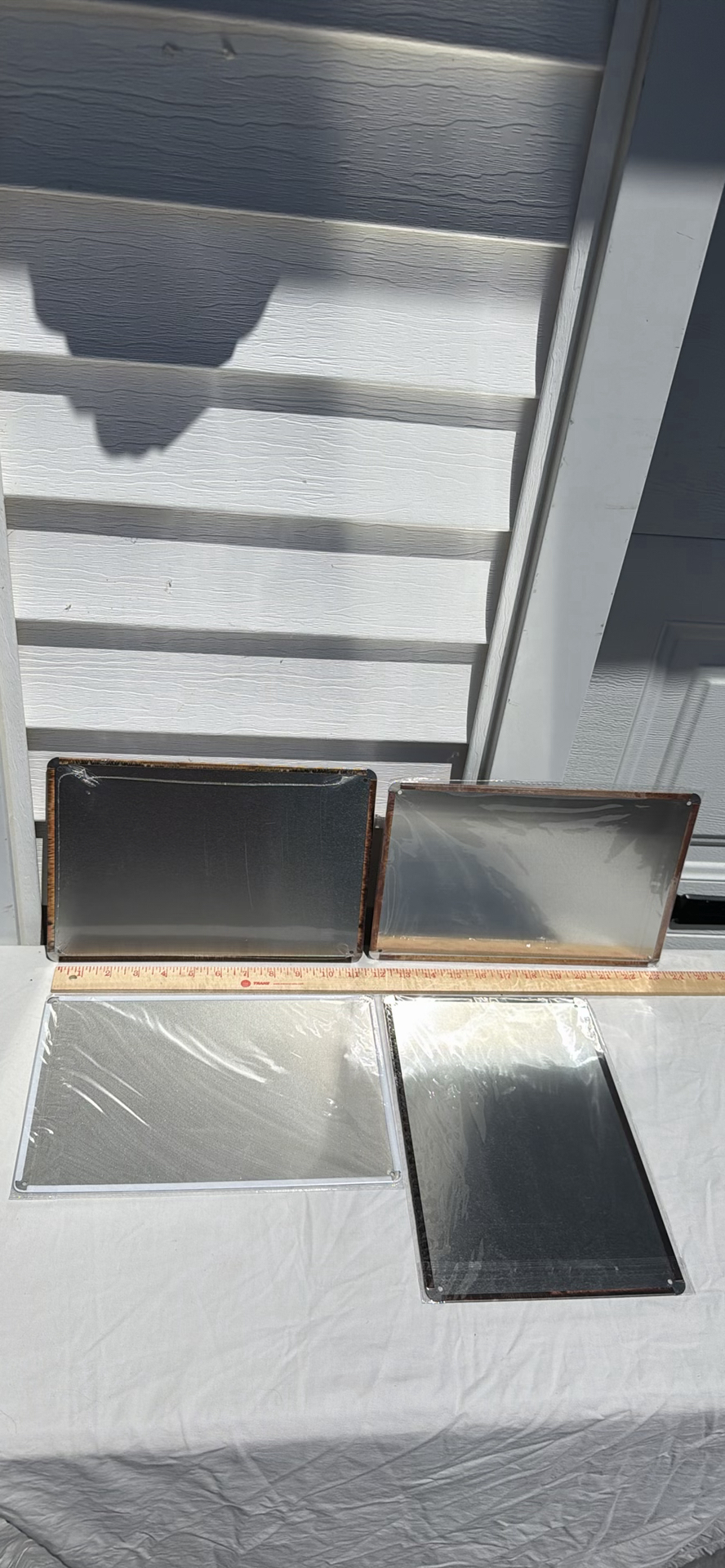 LOT (4) RETRO Style Automotive Oil and Garage Metal Sign Plates - image 3 of 3