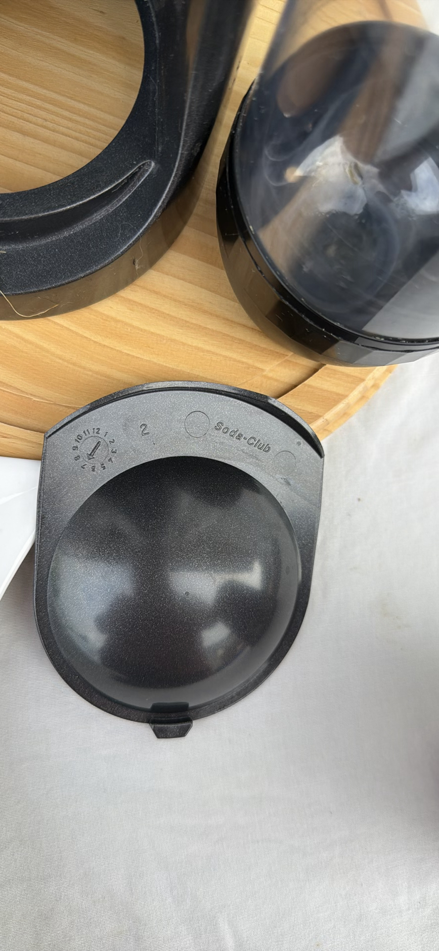 Soda Stream Maker, Bottle, OXO Salad Spinner, Serving Tray, Wooden Cheese Board and Mug - image 7 of 16