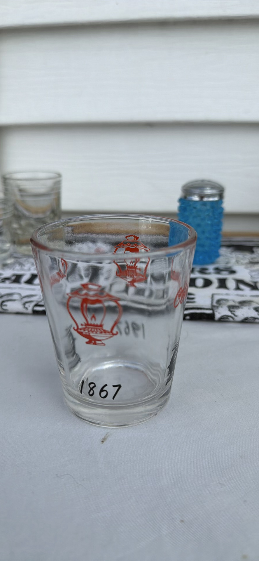 Assorted Drinking Glassware with Bar Towel and Accessories - image 8 of 35