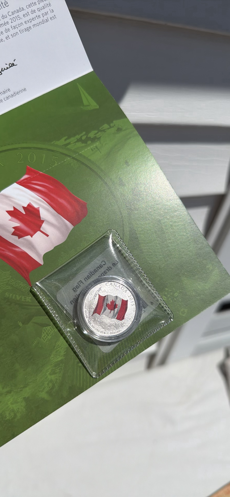 Royal Canadian Mint 2015 Canada $25 Fine Silver Coin with Presentation Folder - image 10 of 10