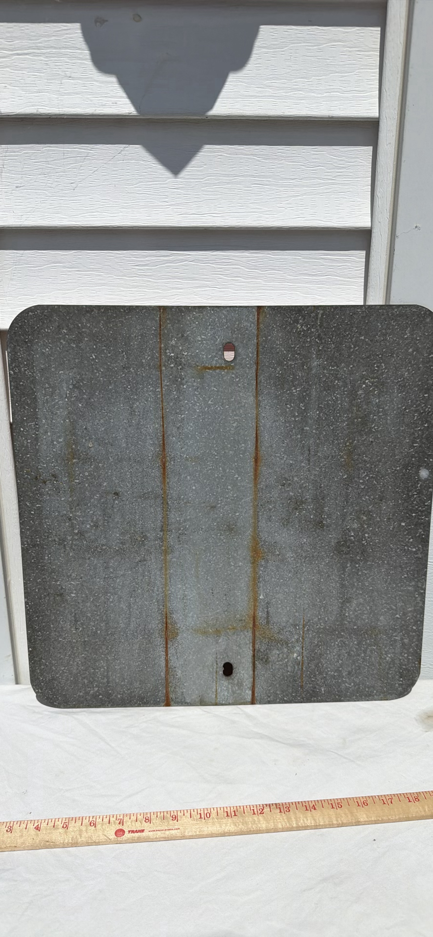 Kinsmen Kinette Metal Road Sign - image 7 of 8